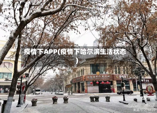 疫情下APP(疫情下哈尔滨生活状态)-第2张图片