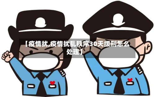 【疫情扰,疫情扰乱秩序30天缓刑怎么处理】-第3张图片