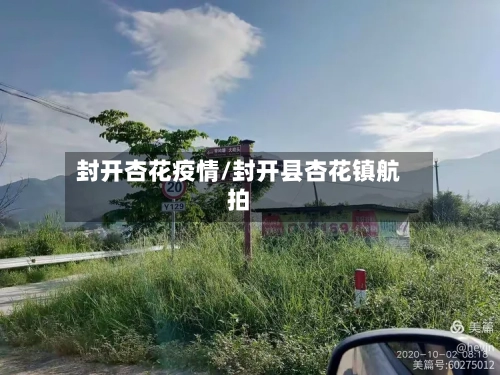 封开杏花疫情/封开县杏花镇航拍-第2张图片