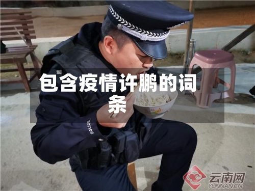 包含疫情许鹏的词条-第1张图片