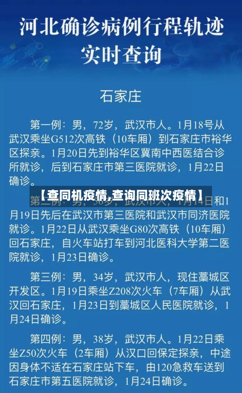 【查同机疫情,查询同班次疫情】-第2张图片
